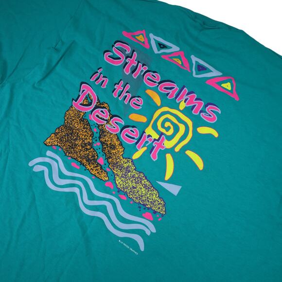 Vintage 90s Streams in the Desert Graphic T Shirt - Picture 11 of 12
